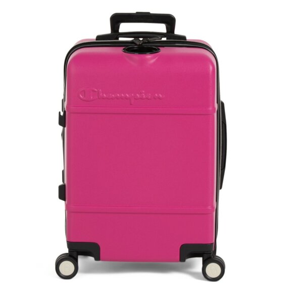 CHAMPION Very Berry 21in Journey Hardside Carry-on Spinner With Cup Holder - Picture 1 of 2